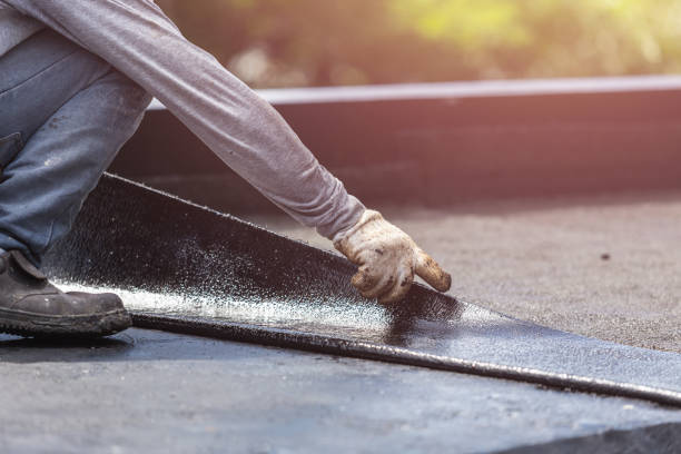 Professional Vapor Barrier Installation technician working in Brigantine, NJ